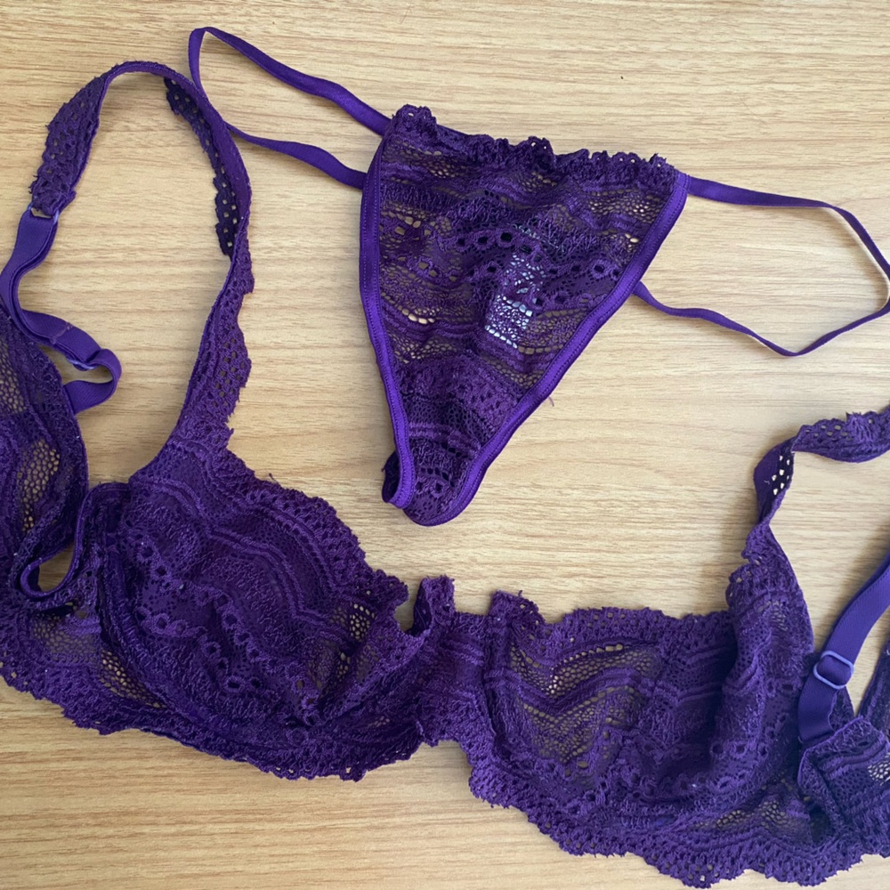 Cosabella Purple lingerie set